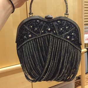jessica mcclintock beaded purse